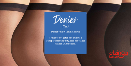 Wat zegt denier over je panty? - Elzinga Kousen