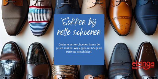 Welke sokken draag je in nette schoenen? - Elzinga Kousen