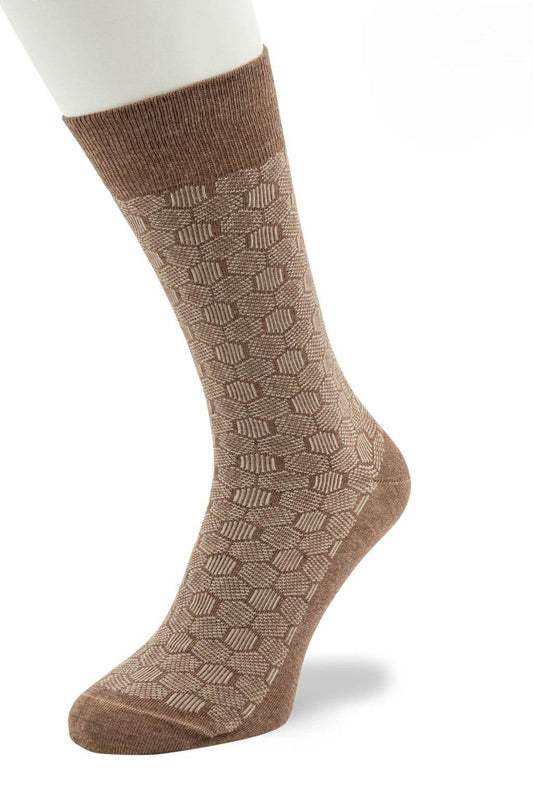 Bonnie Doon Funny Herringbone heren sok - Elzinga Kousen