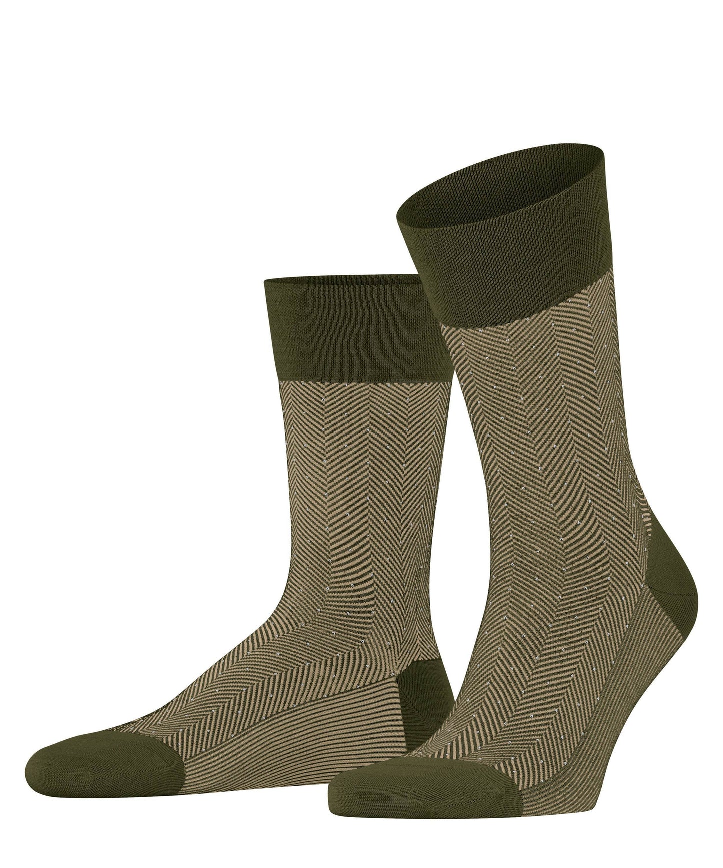 Falke Sensitive Herringbone heren sok - Elzinga Kousen