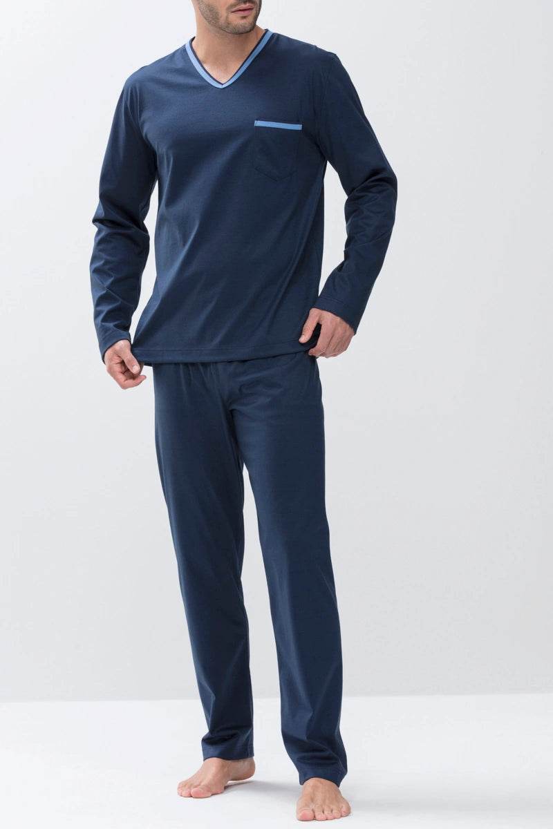 Mey Leongatha heren pyjama - Elzinga Kousen
