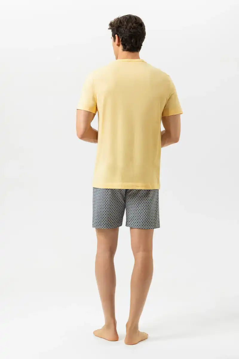 Mey Lemon Weave Pyjama heren 100% katoen