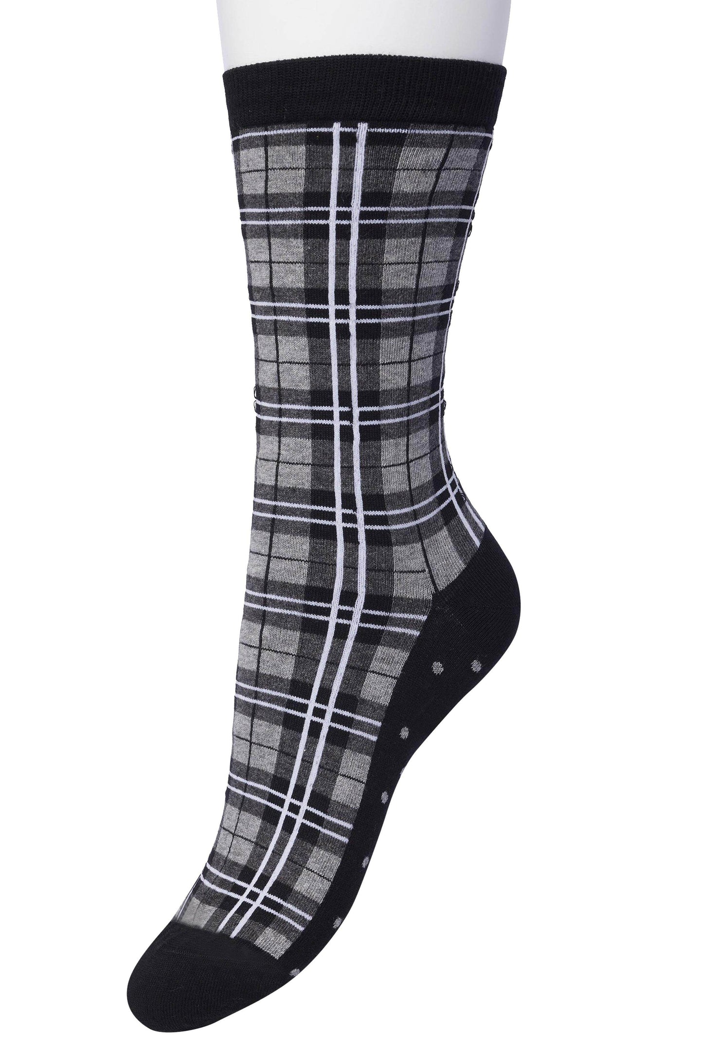 Bonnie Doon Big Checks Sock - Elzinga Kousen