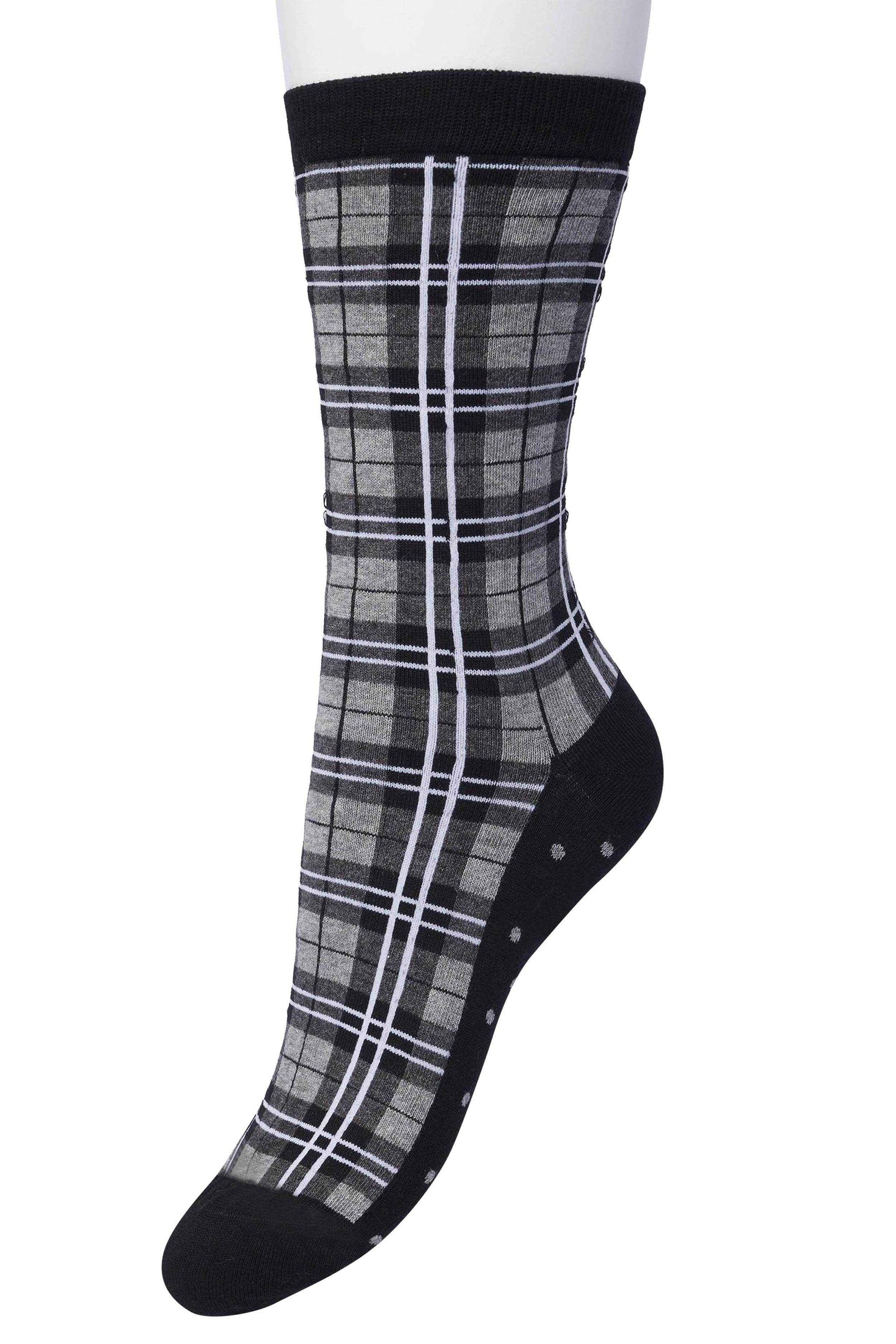 Bonnie Doon Big Checks Sock - Elzinga Kousen