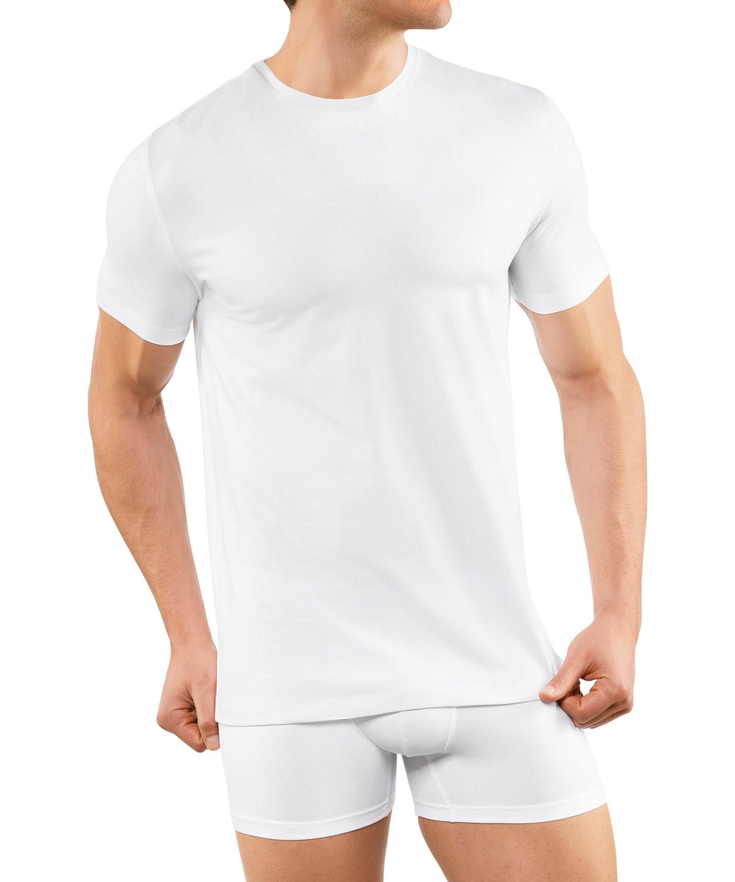 Falke T-shirt Daily Comfort 2-pack heren - Elzinga Kousen