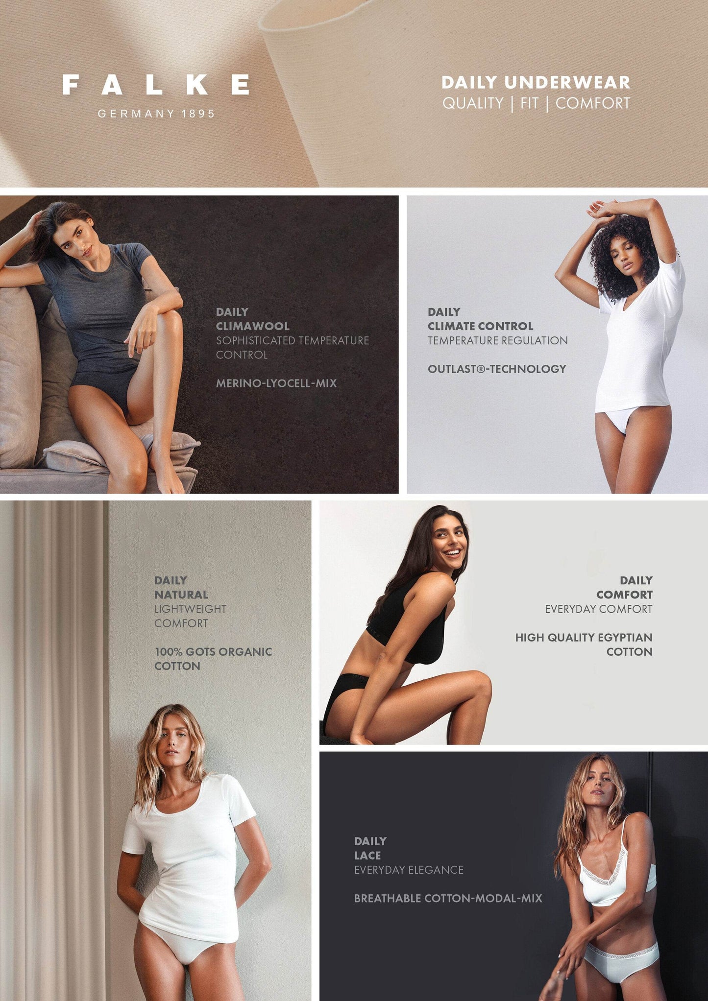 Falke Daily Climawool dames shirt - Elzinga Kousen