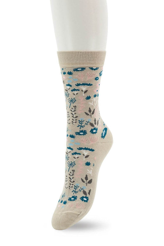 Bonnie Doon Mystic Garden Sock dames sok - Elzinga Kousen