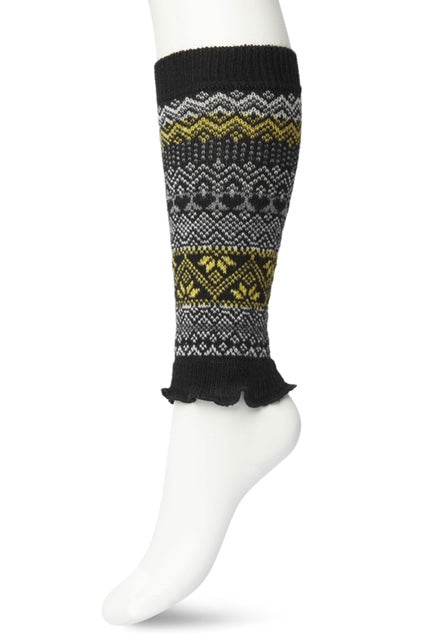 Bonnie Doon Folkloric legwarmer - Elzinga Kousen