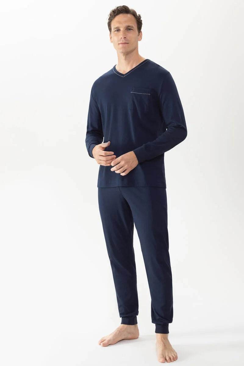 Mey Pure Night heren pyjama - Elzinga Kousen
