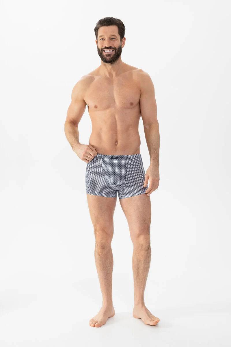 Mey Blue Geo boxer - Elzinga Kousen