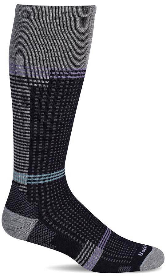 Sockwell Dash Black Sport Compressie kous - Elzinga Kousen