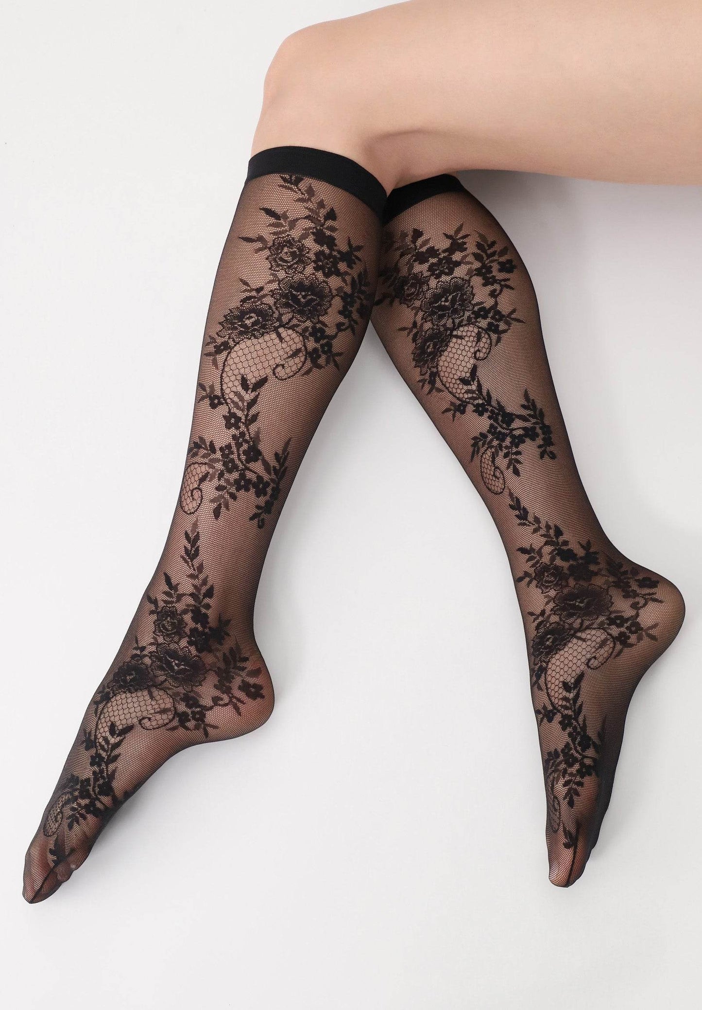 Oroblu Lacelike 30 panty kniekous - Elzinga Kousen