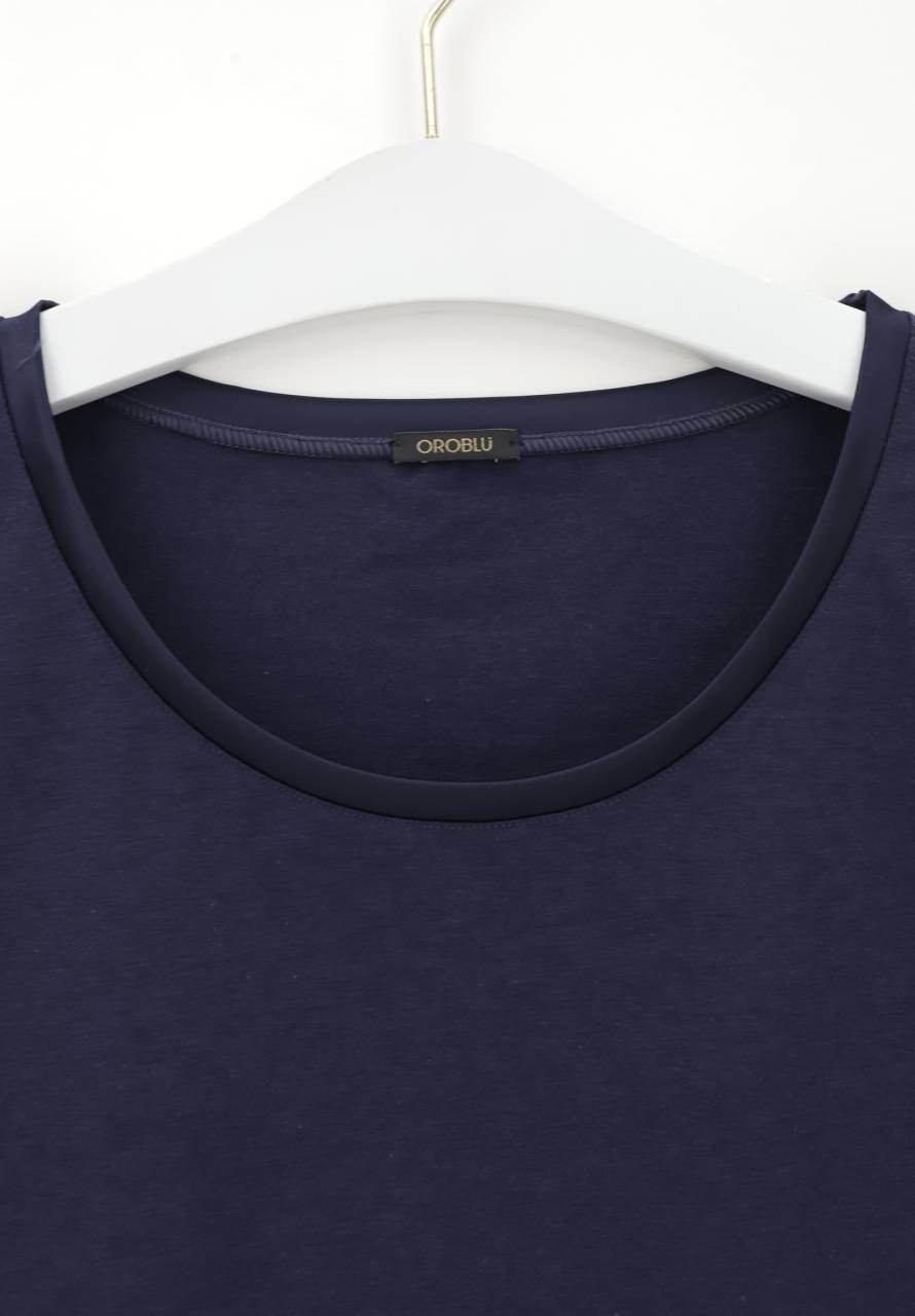 Oroblu Perfect Line Cotton shirt short sleeve - Elzinga Kousen