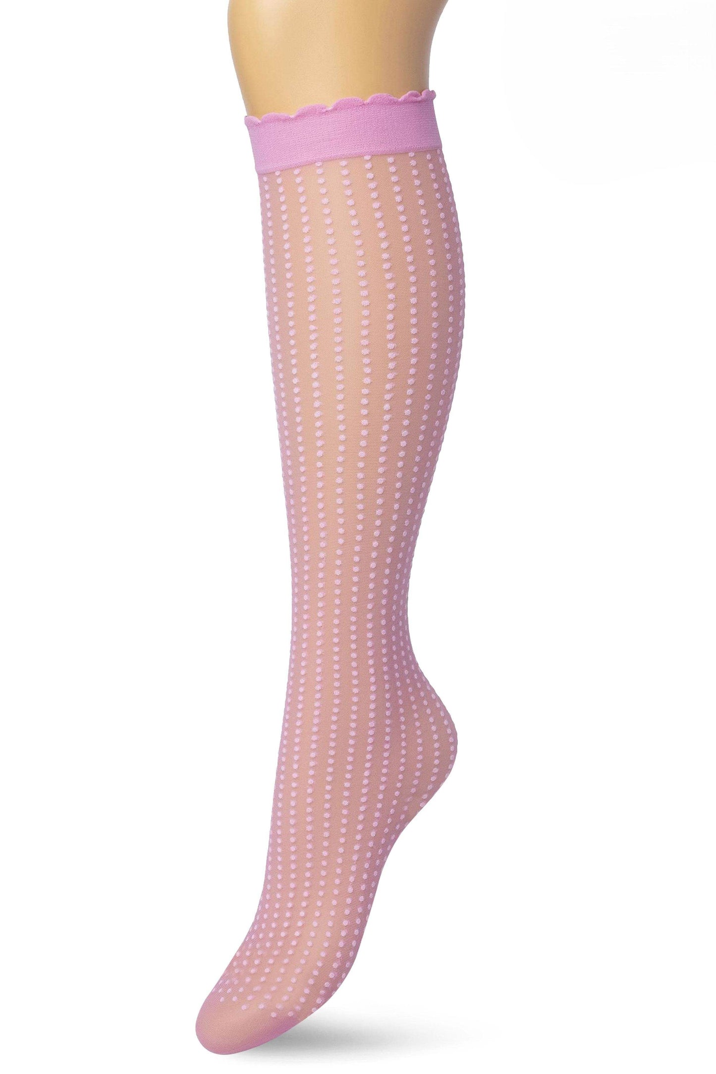 Bonnie Doon Batik Dots panty kniekous - Elzinga Kousen