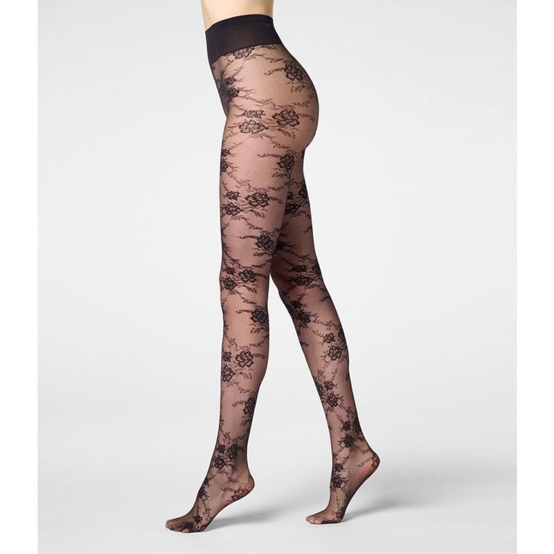 Oroblu Pure Lace 20 Panty – Kantlook Bloemendessin