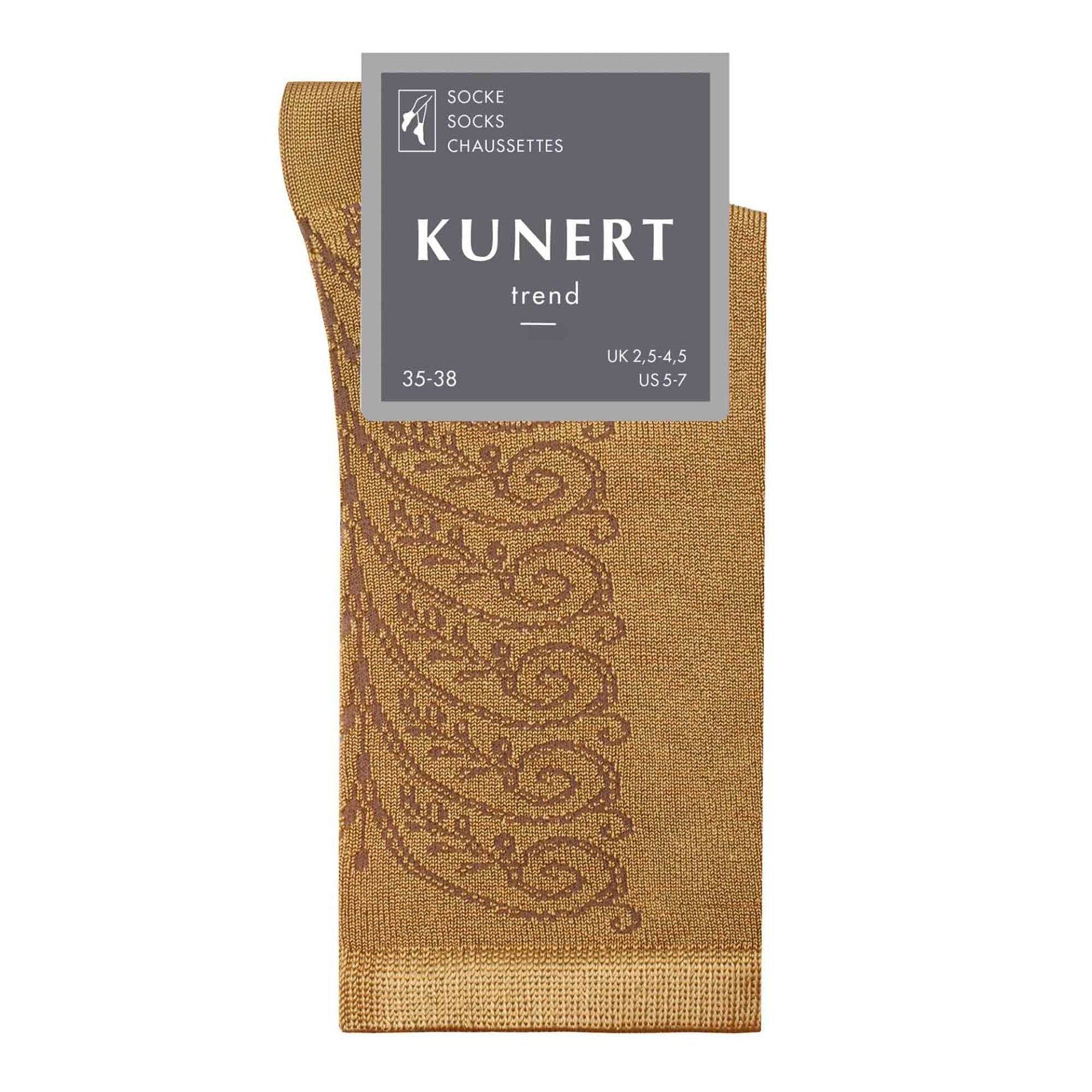Kunert Floral Ornament Sock dames - Elzinga Kousen
