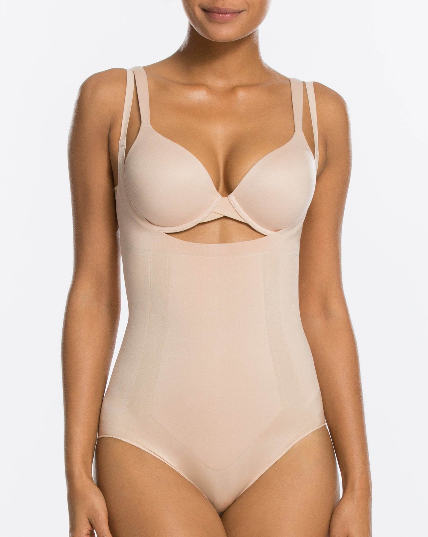 Spanx Oncore Open-Bust Bodysuit - Elzinga Kousen