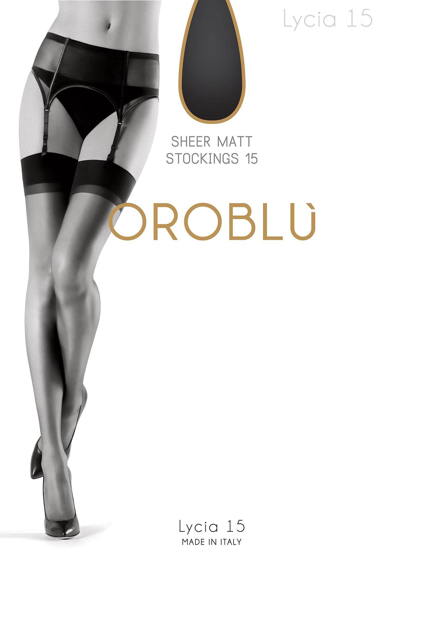 Oroblu Lycia 15 jarretelle - Elzinga Kousen