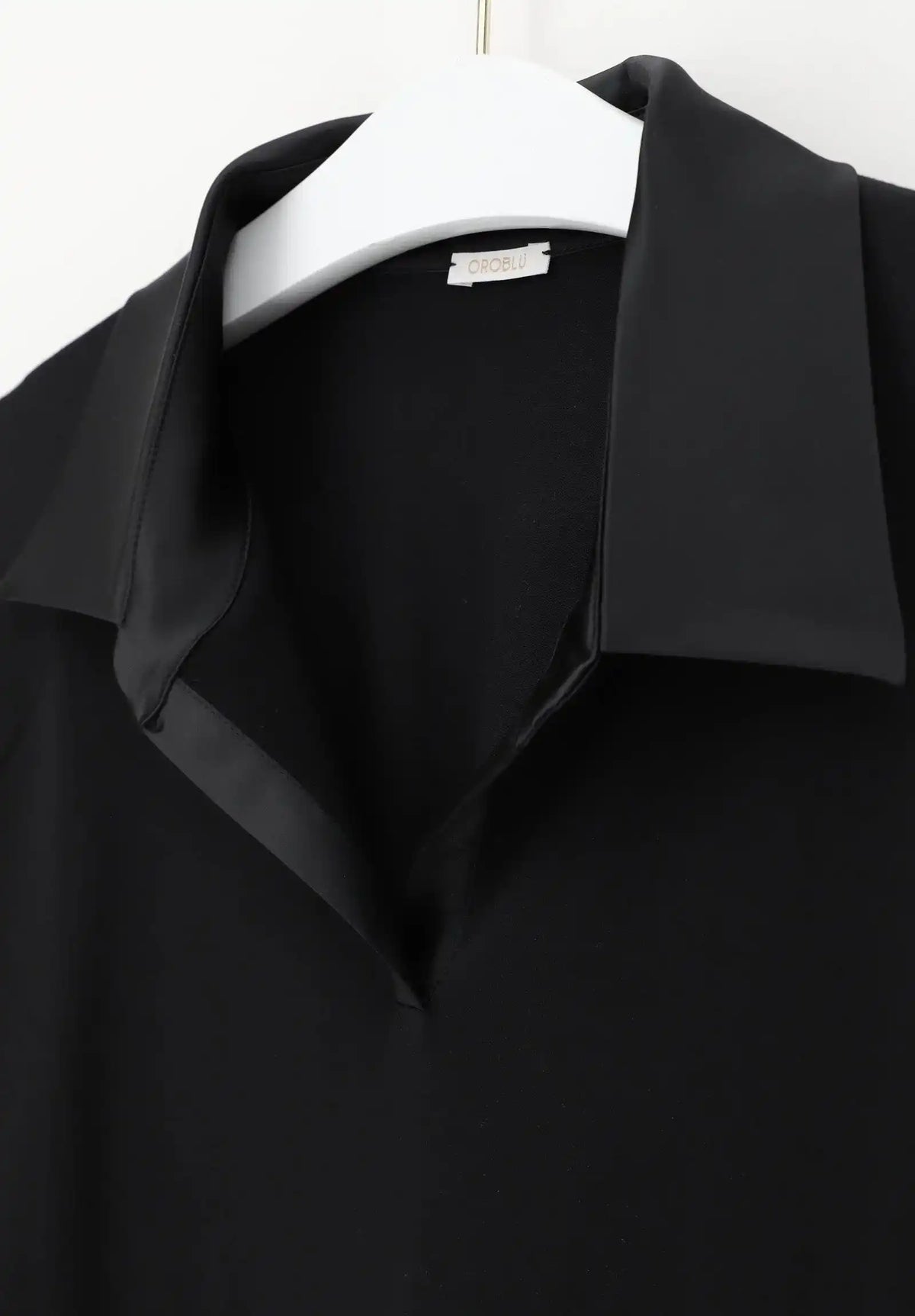 Oroblu Perfect Line Cotton polo shirt long sleeve - Elzinga Kousen