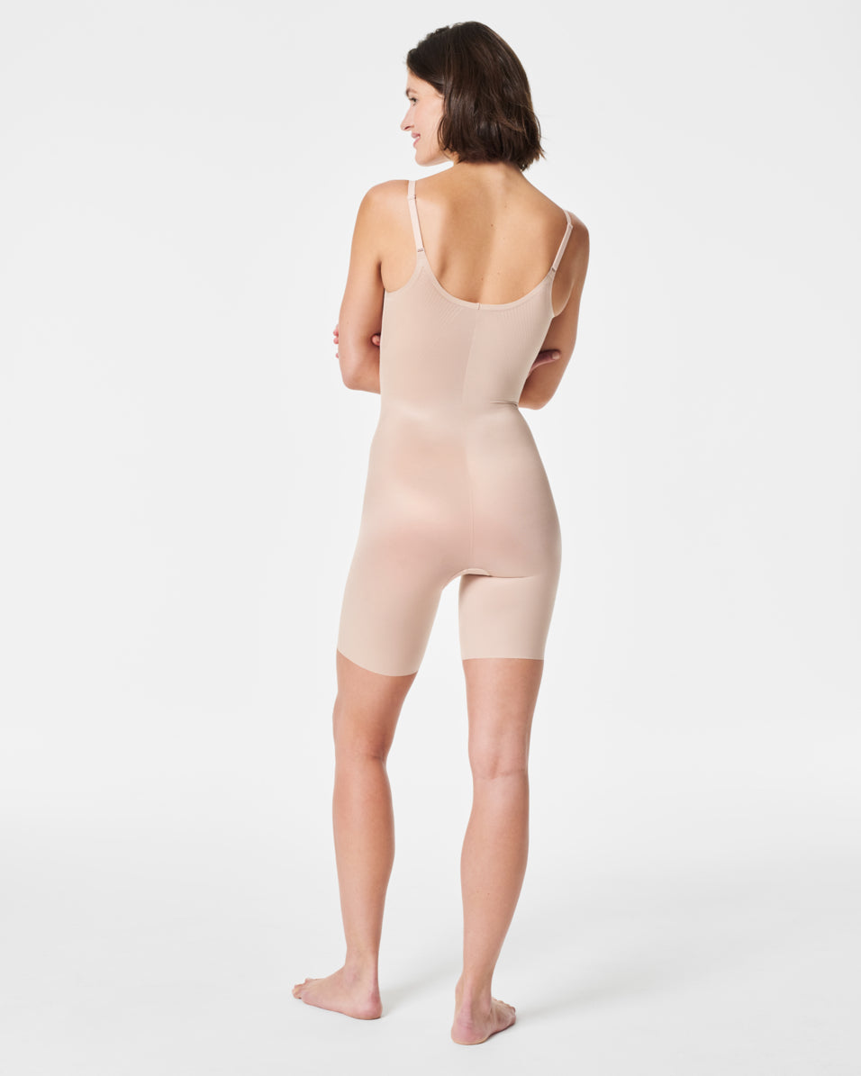 Spanx Thinsticts 2.0 Closed-Bust Mid-Thigh Bodysuit