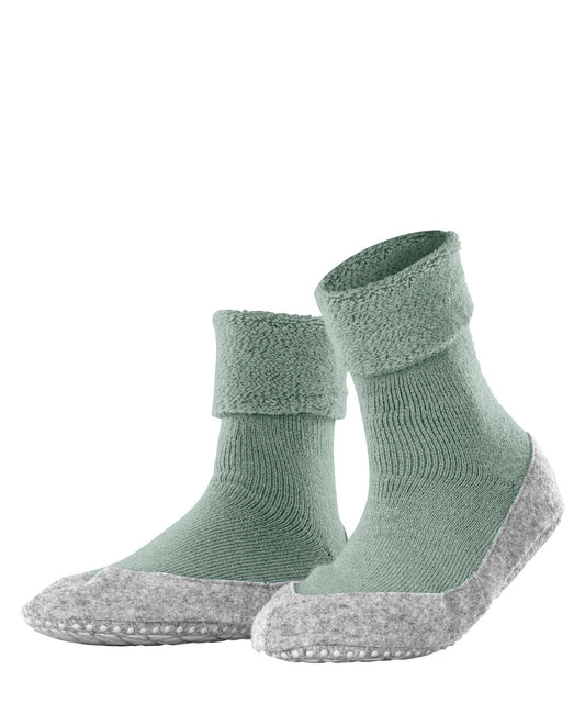 Falke Cosyshoe dames pantoffels – merinowol met antislip zool