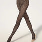Wolford Rose Lace Effect Tights  | Netpanty met bloemmotief