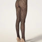 Wolford Rose Lace Effect Tights  | Netpanty met bloemmotief