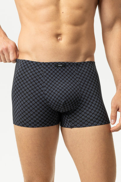 Mey White Squares Heren Boxer – Katoen Stretch