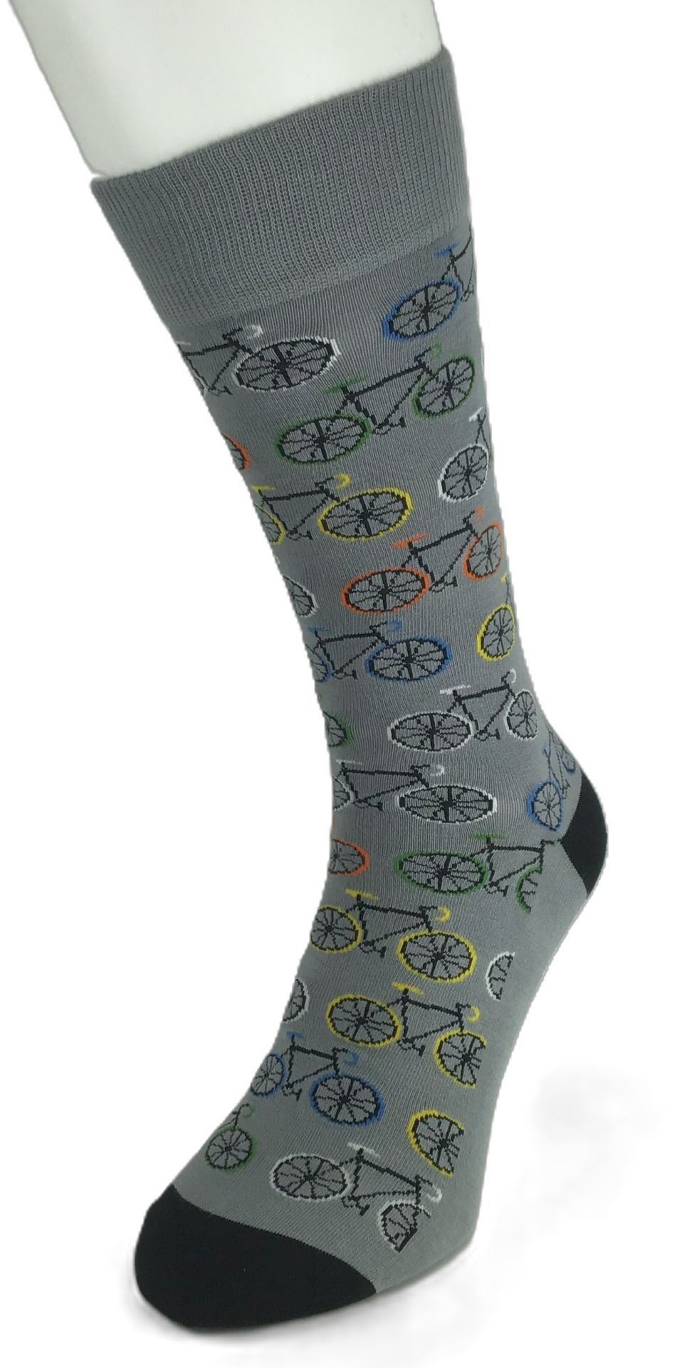 Bonnie Doon Biker Socks – Katoenen Heren Sokken met Fietsen