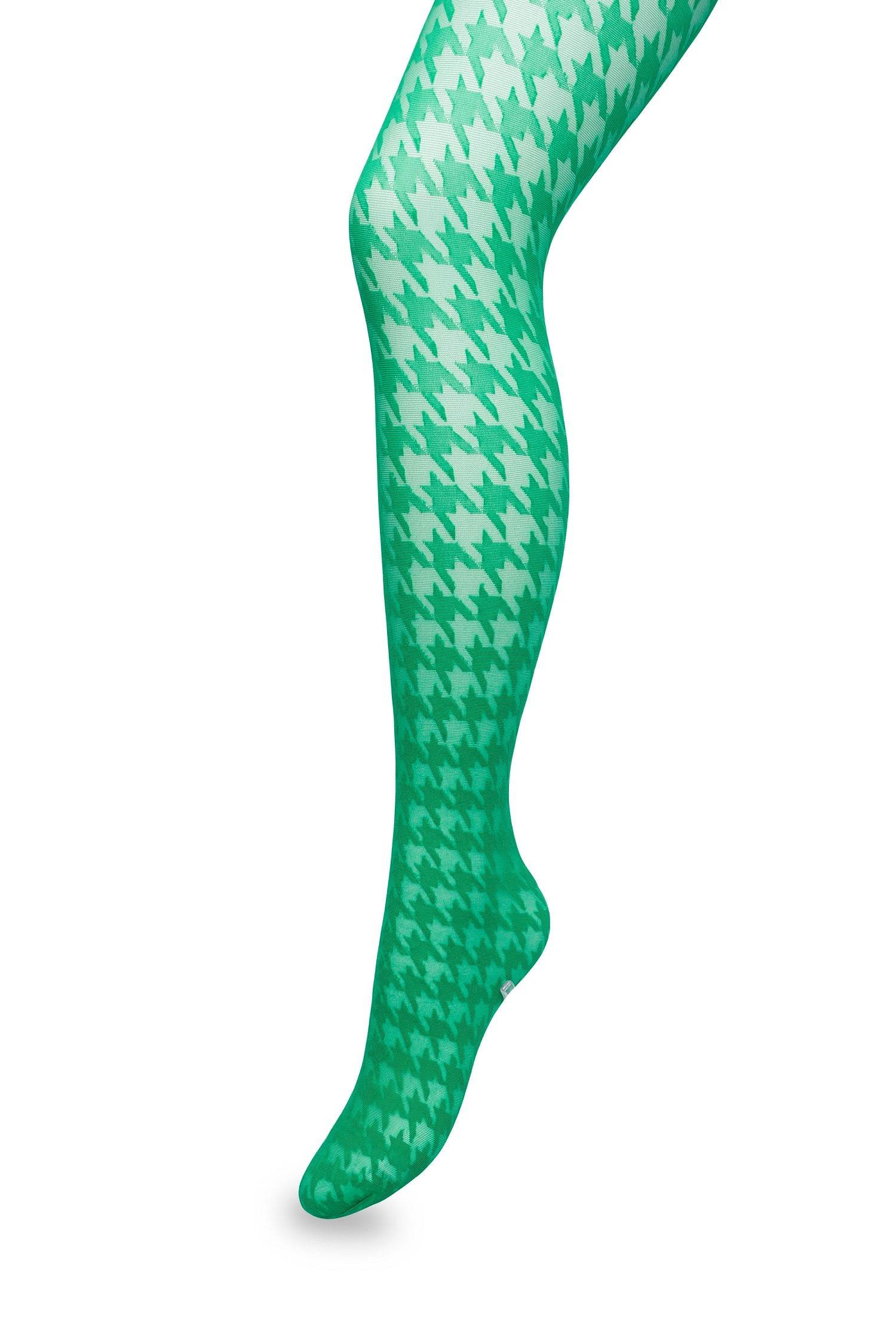 Bonnie Doon Houndstooth Tights - Elzinga Kousen