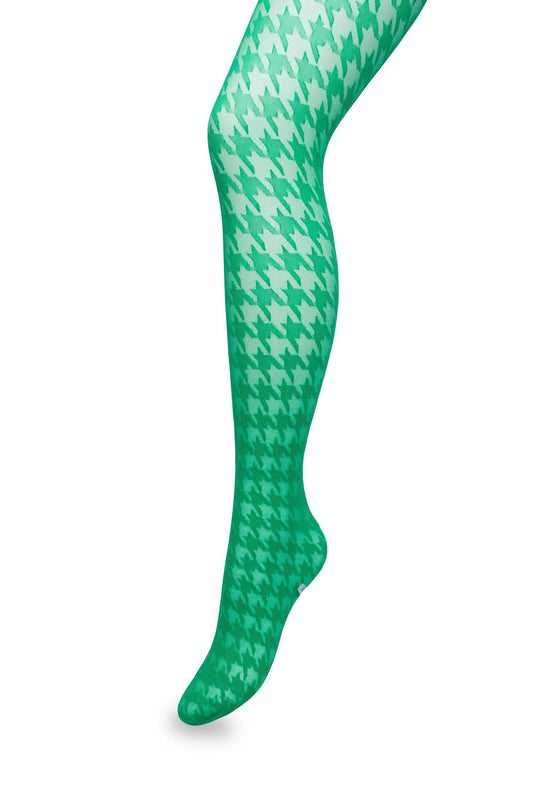 Bonnie Doon Houndstooth Tights - Elzinga Kousen