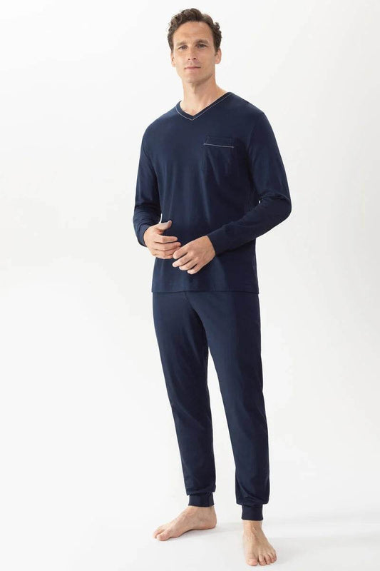 Mey Pure Night heren pyjama - Elzinga Kousen