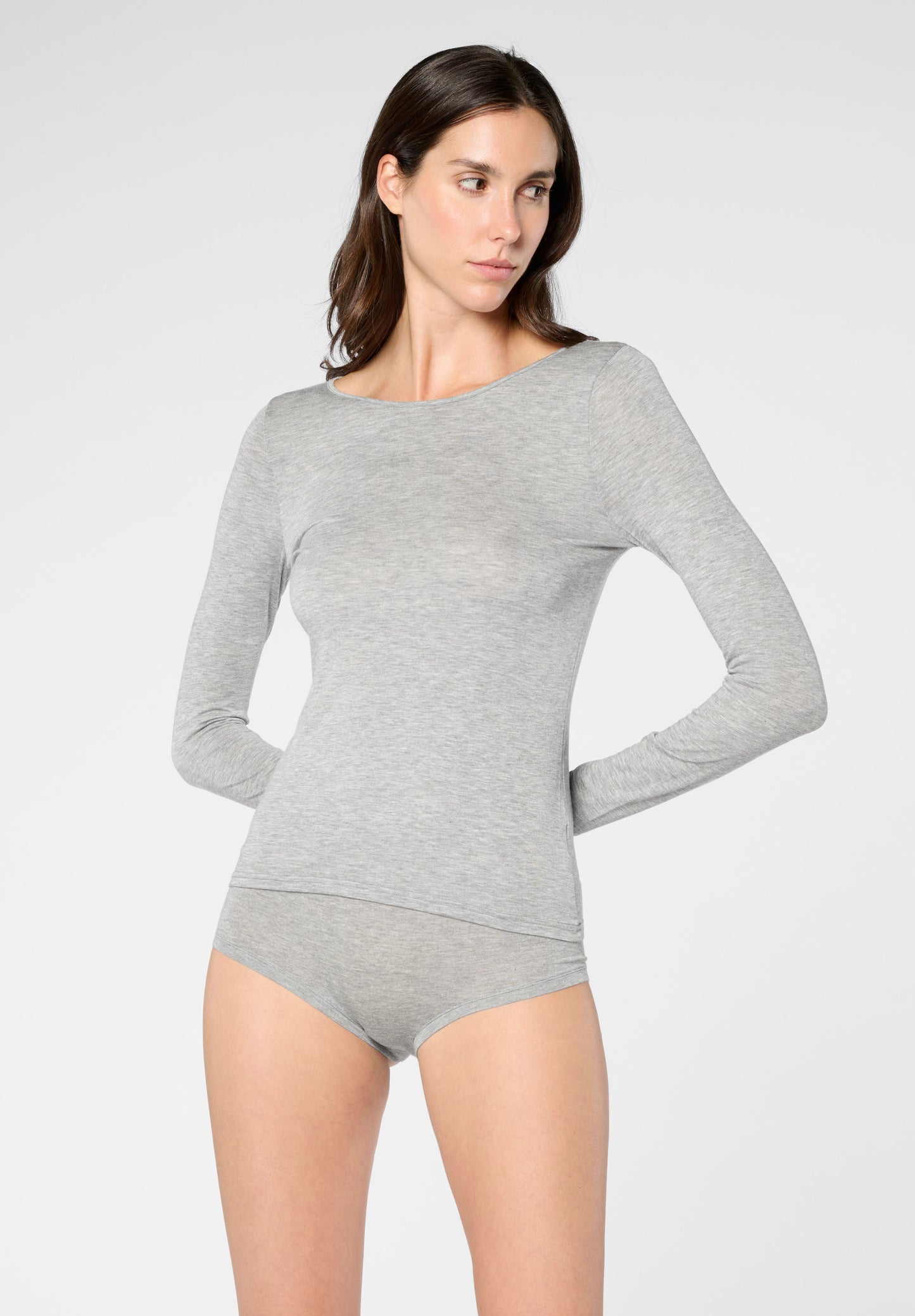 Oroblu Perfect Line Cashmere t-shirt long sleeve