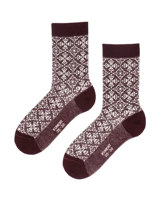 Kunert Allover Flower Sokken - Elzinga Kousen