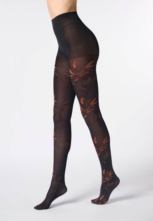 Oroblu Shades Leaves 50 panty - Elzinga Kousen