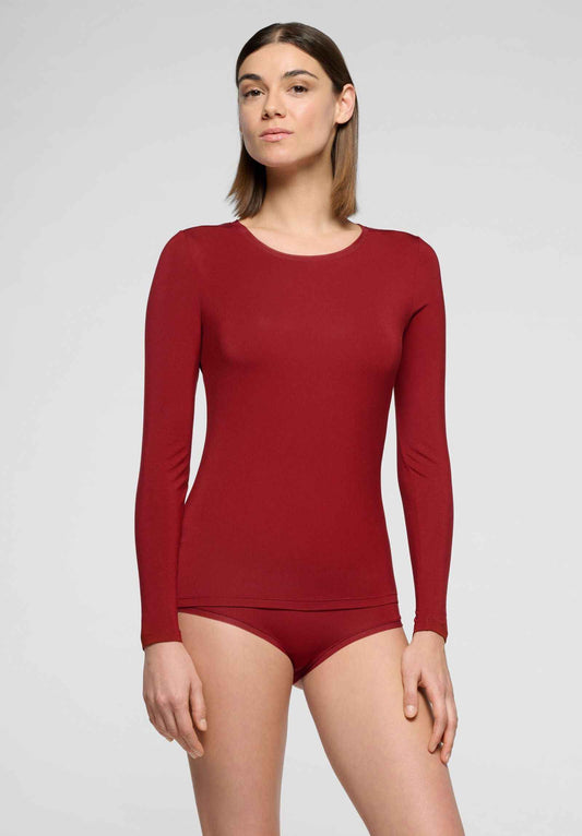 Oroblu Perfect Line Modal t-shirt round long sleeve