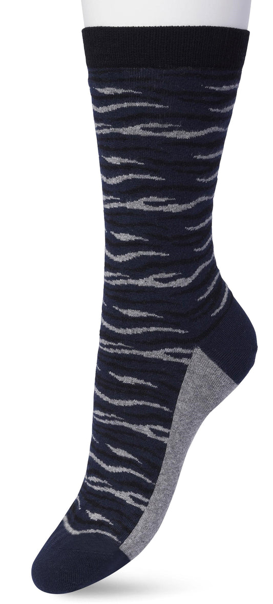 Bonnie Doon Zebra Sock dames