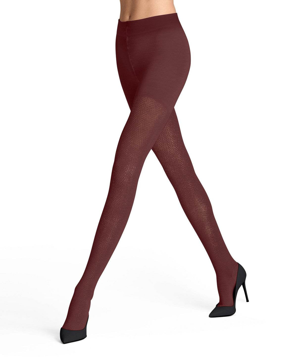 Falke Fable Est maillot zigzag patroon wol - Elzinga Kousen