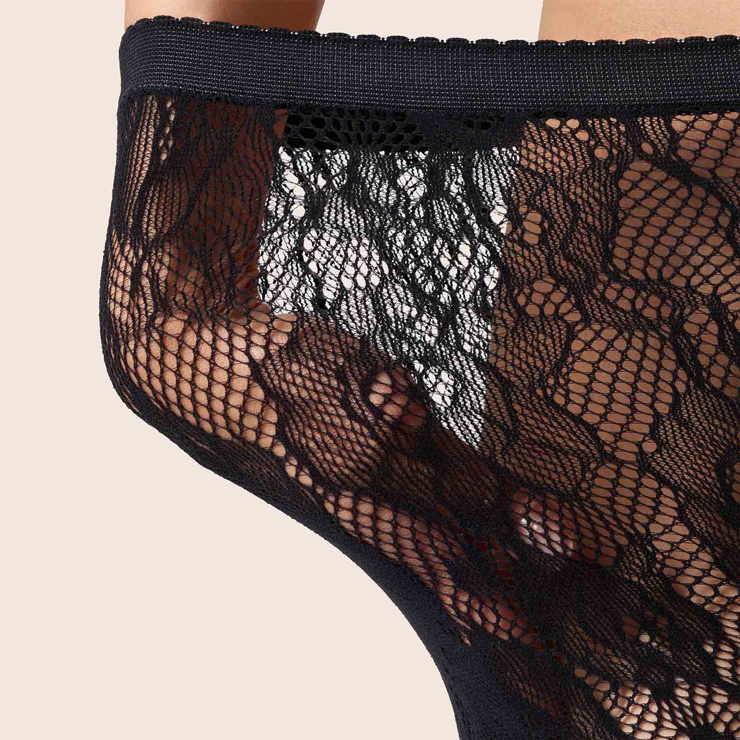 Kunert Magical Net Panty – Netpanty met Bloemenpatroon