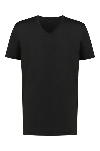 Mey Dry Cotton Colour V-hals T-shirt kort mouw - Elzinga Kousen